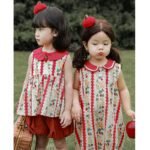 girl summer cotton 2pcs set cr