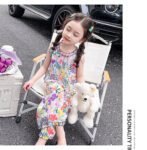 girl summer cotton 2pcs set ch