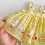 summer baby cotton jumpsuit guo b