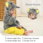 Michley Cute Animal kids baby Romper www.chinasourcingmall (137)kfj